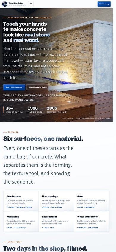 Something Better Corp website