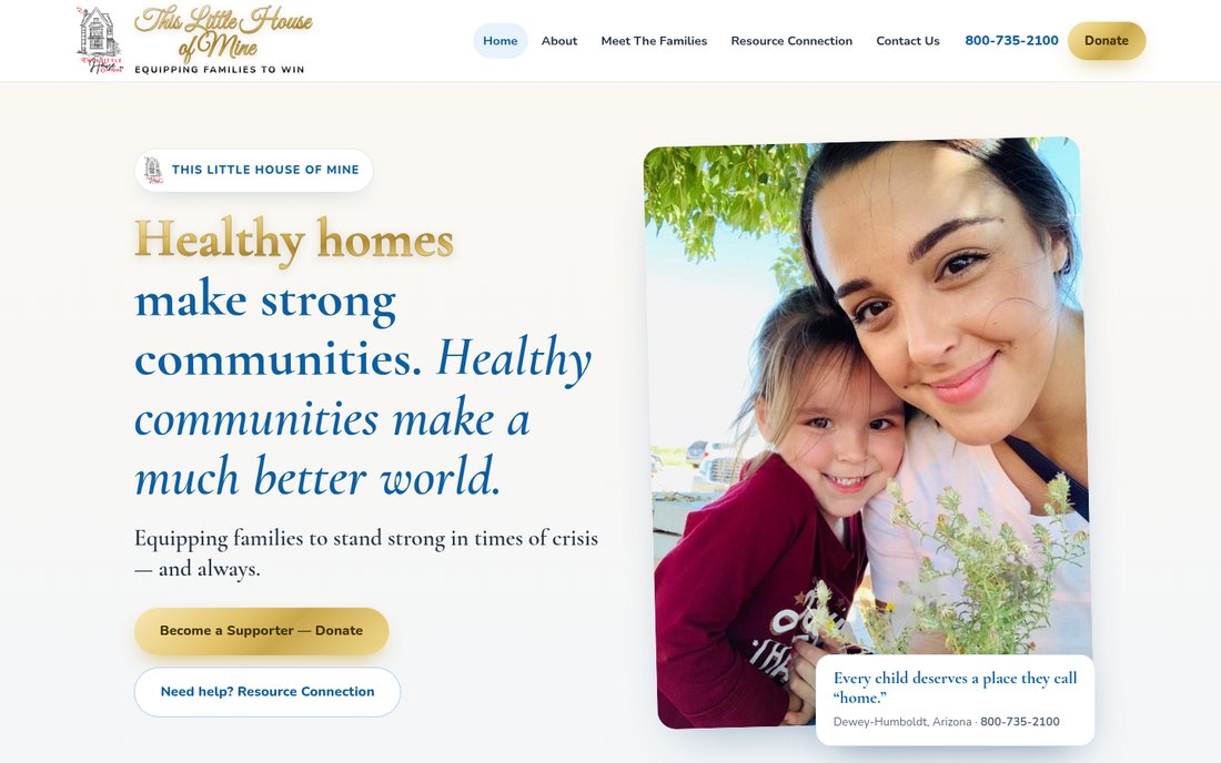 This Little House of Mine website